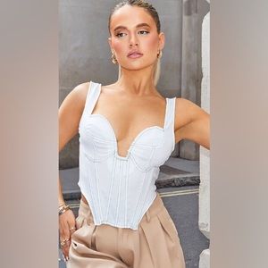 Cropped corset top U.S size 4